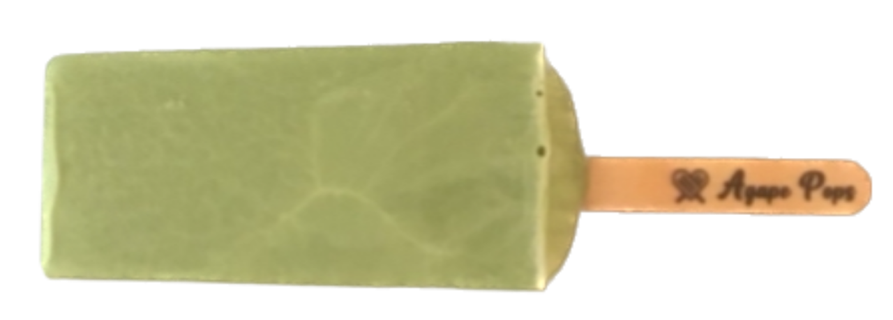 Matcha Latte Agape Pops Popsicle